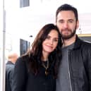 HOLLYWOOD, CALIFORNIA - FEBRUARY 27: (L-R) Courteney Cox and Johnny McDaid attend the Hollywood Walk of Fame Star Ceremony for Courteney Cox on February 27, 2023 in Hollywood, California. (Photo by Leon Bennett/Getty Images)