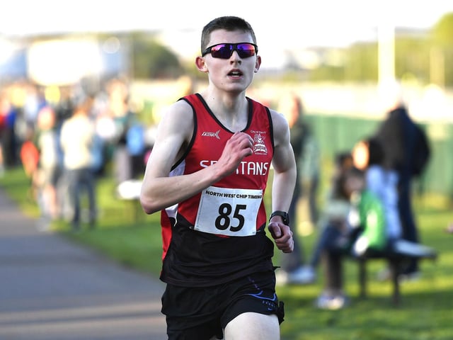 Aidan Healy, City of Derry Spartans. Photo: George Sweeney