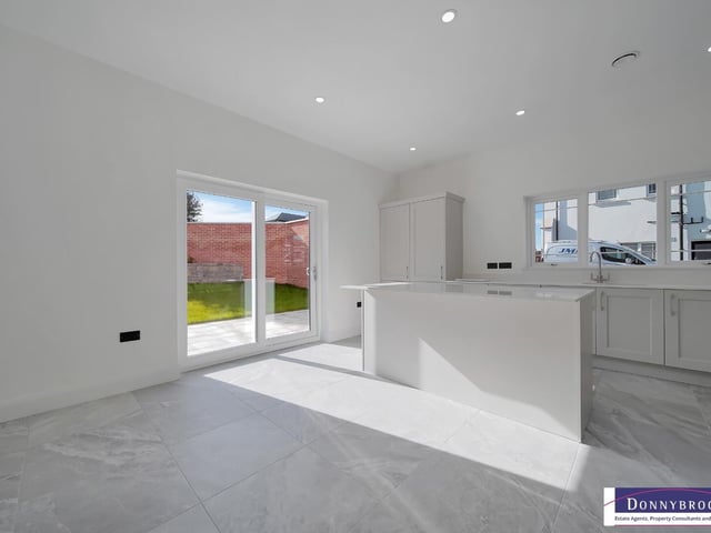 An interior view of one of the new units at Merchant's View.