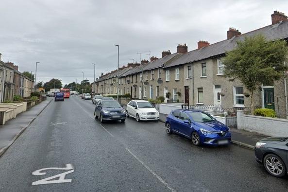 St. Patrick's Terrace (Ardán Phádraig). Named after St. Patrick's Church, Buncrana Road, which is in turn named after the patron saint of Ireland.