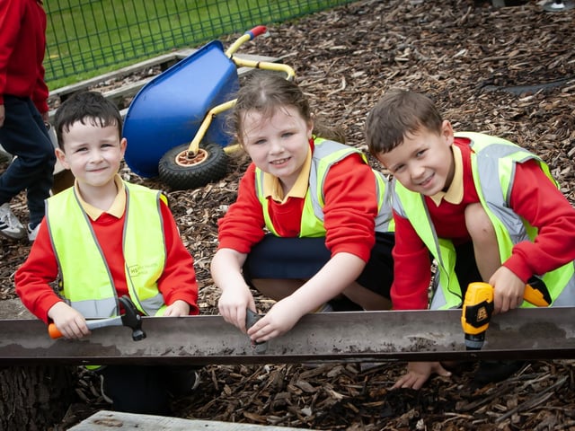 Steelstown Primary School End of Year Fun Day 2025.