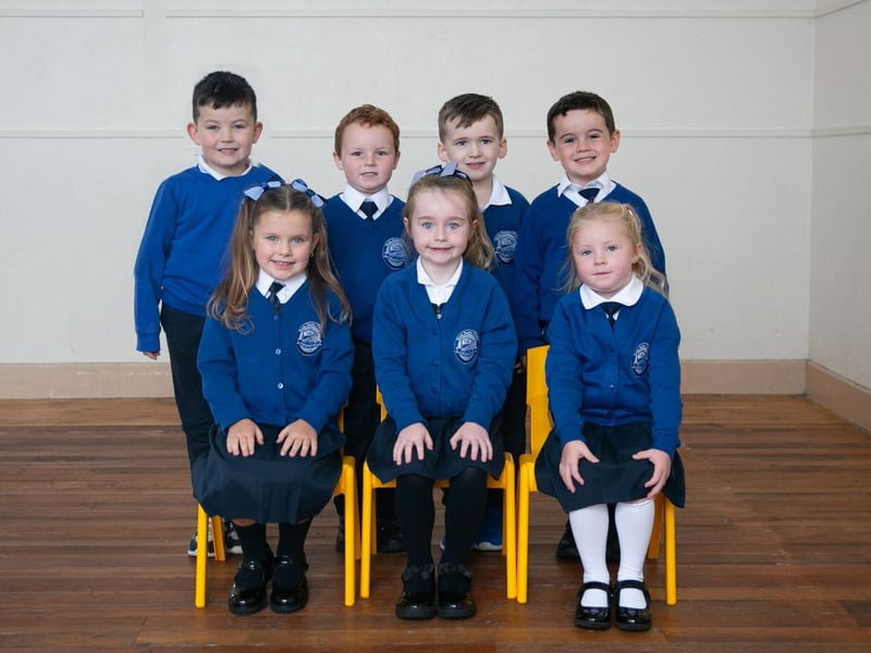 Junior Infants, Scoil Naomh Treasa.