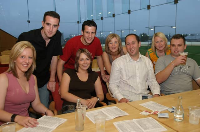 Enjoying the Lifford Races in the late summer of 2004.