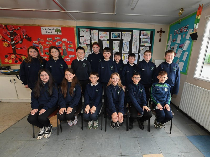 Múinteoir Erin’s Rang 7 at Bunscoil Cholmcille.