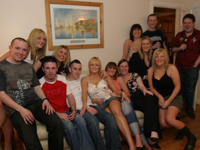 Parties and celebrations in Derry back in May 2004.