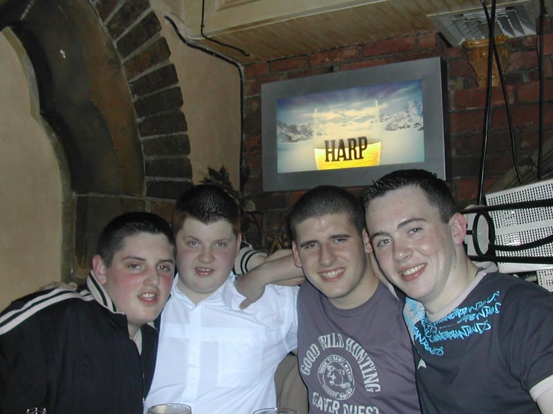 Lads night out at CafeRoc