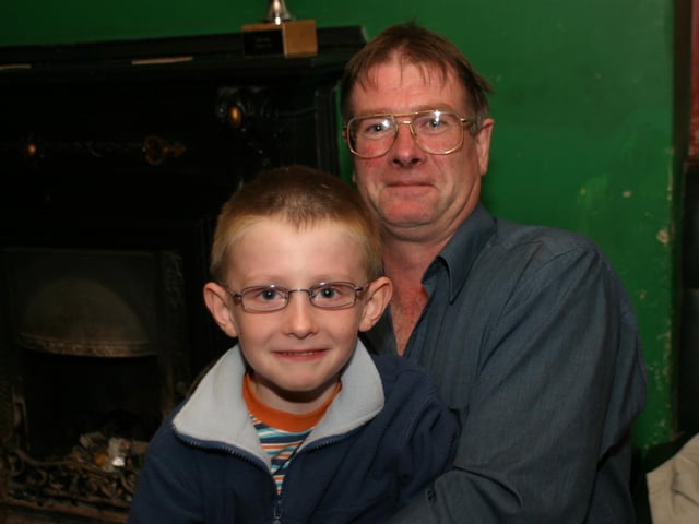 Punters in Derry's Mailey's Bar in the late summer of 2004.