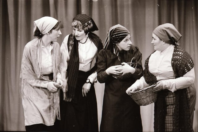 The production of Fiddler on the Roof staged in the Carnhill area of Derry back in March 1984.