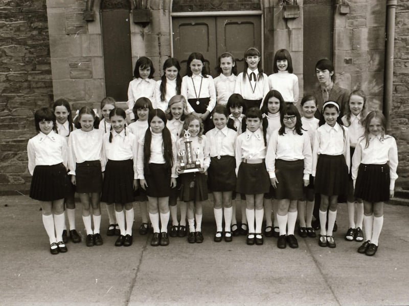 Long Tower Girls U-12 prizewinners.