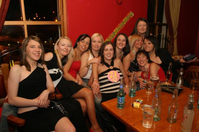 Party time back in 2004: Stephanie Gill.