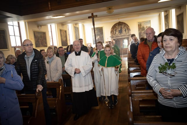 The Feast of St. Columba celebrations on Sunday.