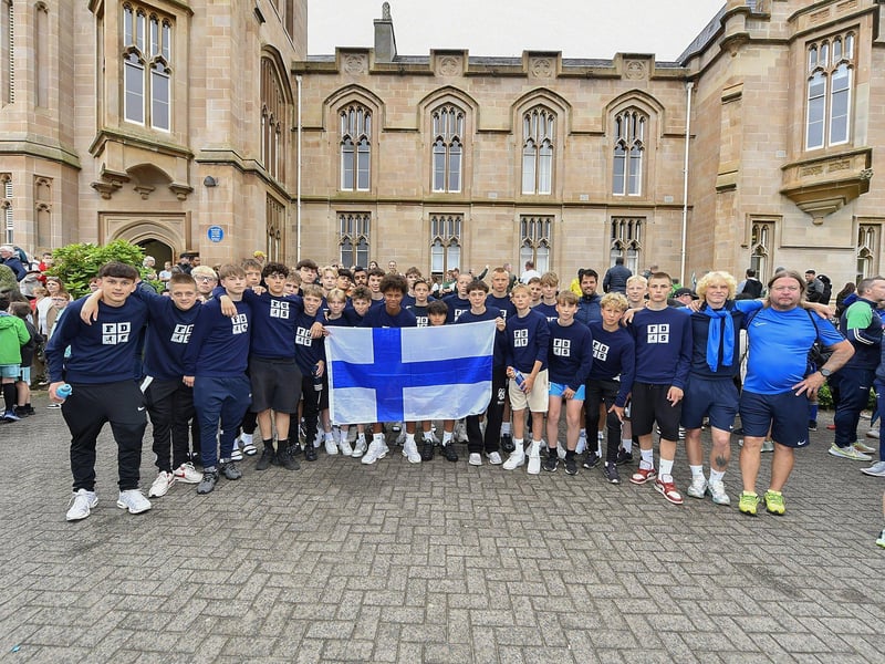 FDS soccer club from Finland. Photo: George Sweeney