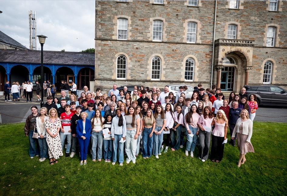 IN PICTURES: GCSE Results Day at Lumen Christi College in Derry