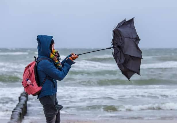 Wet, windy and cold conditions are expected from this Thursday.