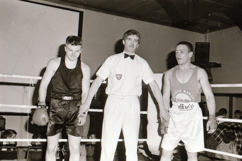 Fairview boxing tournament in the Delacroix back in February 1995.