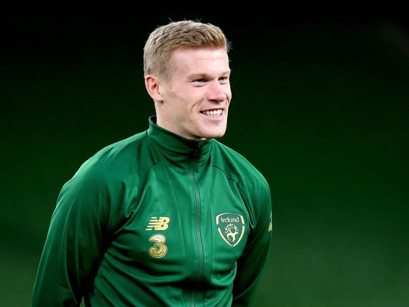 Republic of Ireland international James McClean.