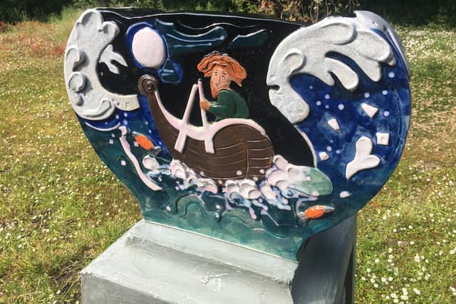 Tom Agnew's sculpture at Grangewood Hospital in Gransha.