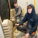 Ben Simms and Shea Morton, pictured at the North West Regional College Apprentice event.