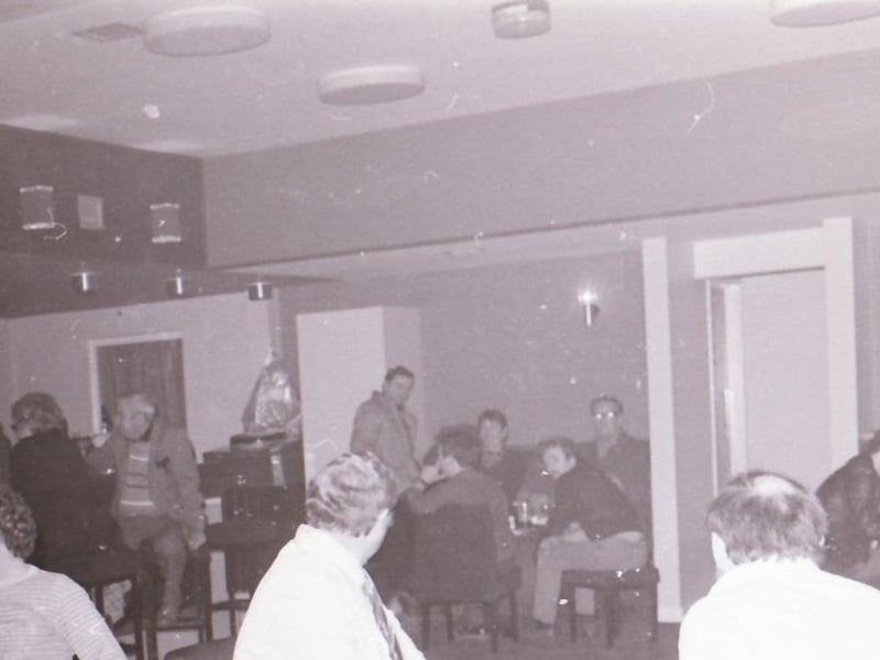 Patrons at the Savoy Bar, Sackville Street in Derry city centre.