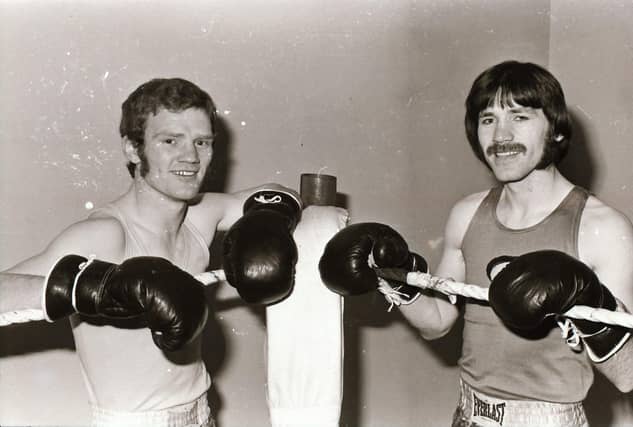 Boxers Damien McDermott and Charlie Nash pictured as they reached the Ulster Finals.