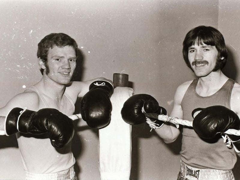 Boxers Damien McDermott and Charlie Nash pictured as they reached the Ulster Finals.