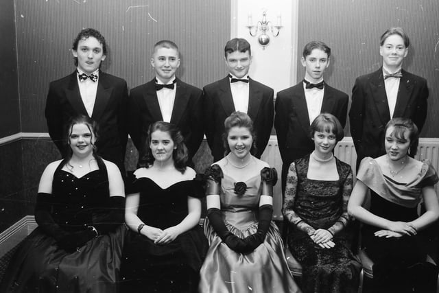 The Clondermot High School formal in February 1994