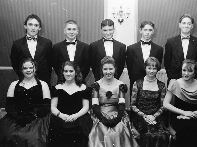 The Clondermot High School formal in February 1994