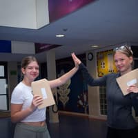 IN PICTURES: A-Level Results Day across Derry