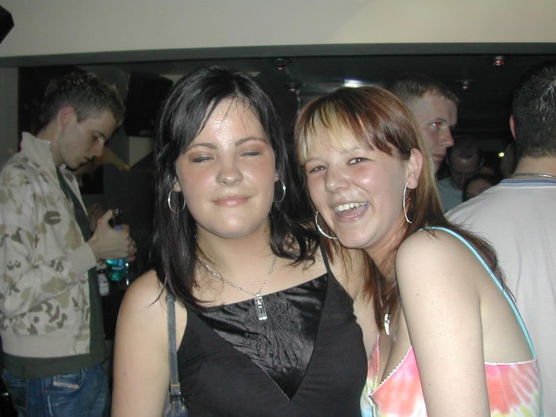 Friends enjoying a night out.