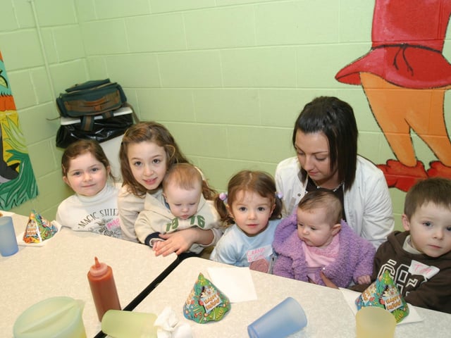 Caragh Tierney's party celebration back in 2004.
