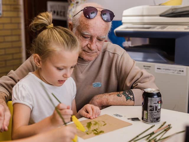 Skills swaps between generations are taking place during Great Big Green Week.