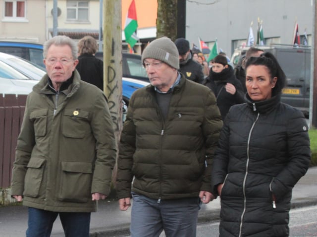Bloody Sunday families. (Photo - Deirdre Heaney, nwpresspics)
