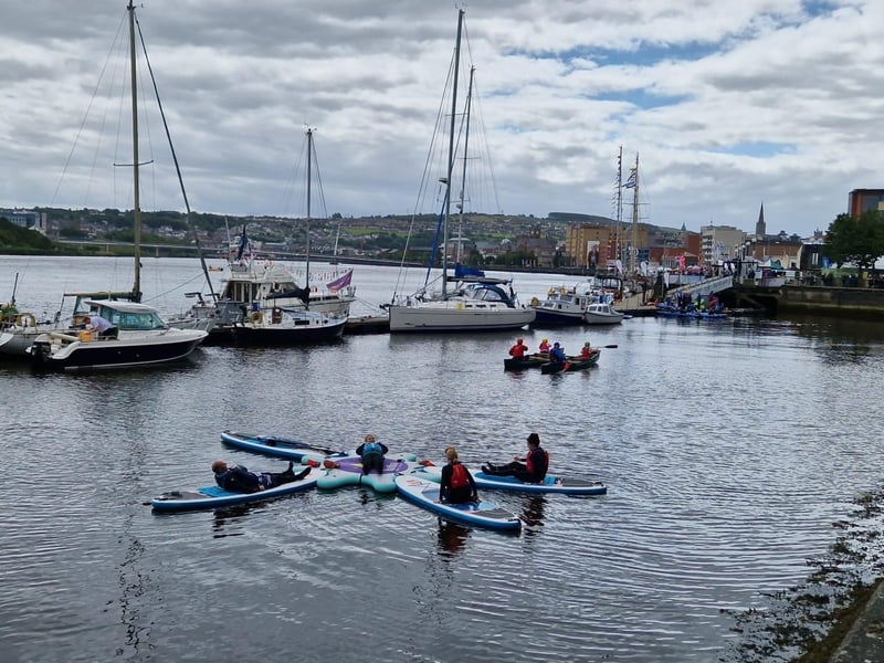 Scenes from the Foyle Maritime Festival on Friday afternoon.