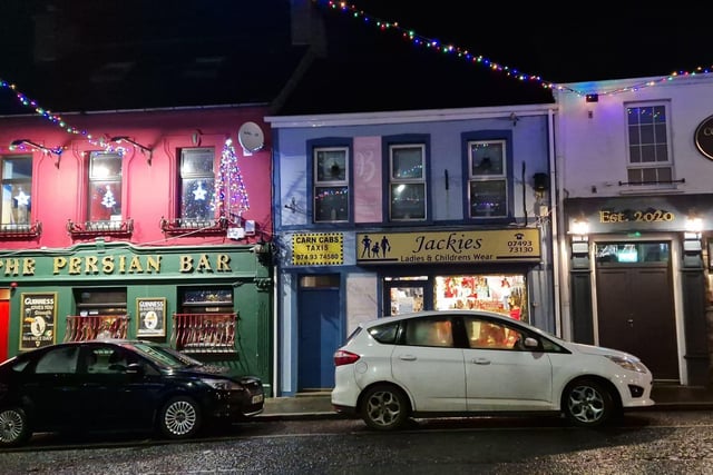 Beautifully decorated Carndonagh ahead of Christmas 2024.