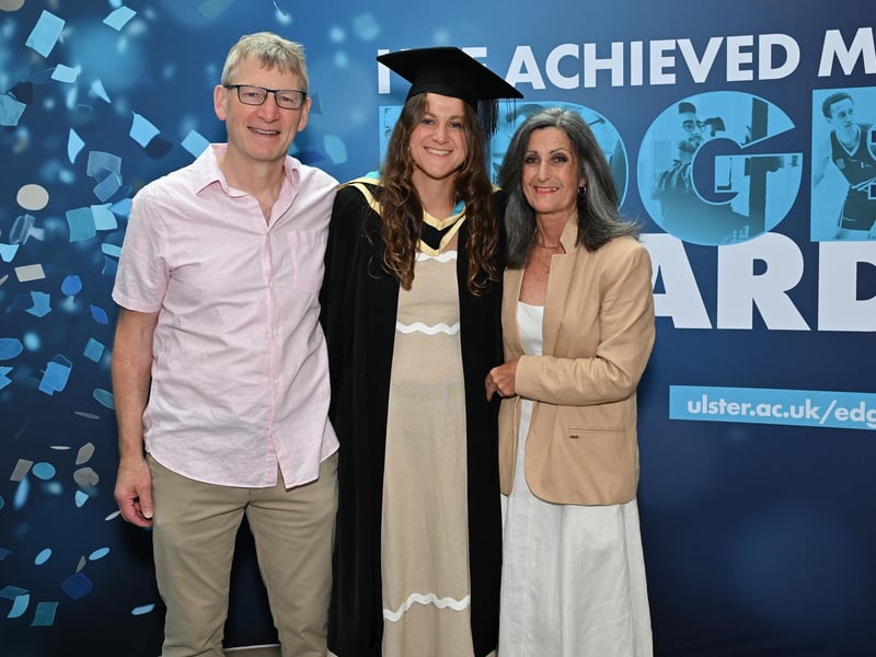 David, Bronwyn and Helen Grace. Photo by Stephen Hamilton/Presseye
