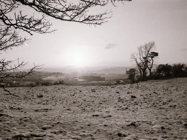 Photos from Derry and Donegal back in December 1984.