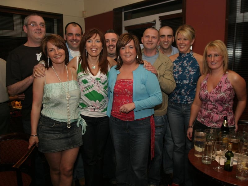 A few drinks with friends and family for a 30th birthday.