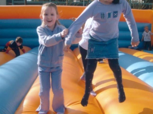 St Patrick's Day celebrations in Donegal Town in 2003:.