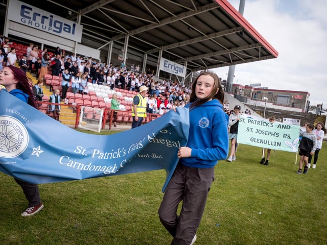 The annual Fan the Flame mass was celebrated recently in Celtic Park for pupils who recently made their confirmation.