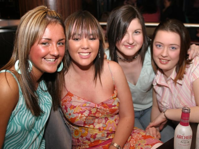 Party celebrations back in April 2004.