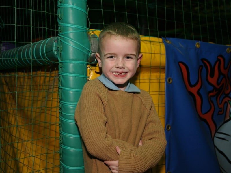 Celebrations back in 2004: Jack Coyle.
