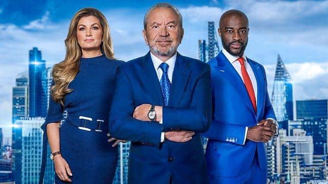 Baroness Karren Brady, Lord Sugar and Tim Campbell