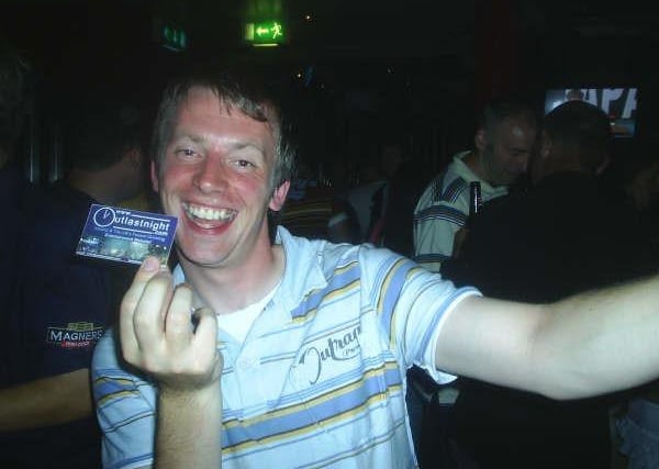 Locals having a good time at Derry's nightlife spots back in July 2005.