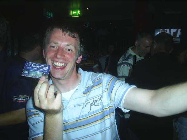 Locals having a good time at Derry's nightlife spots back in July 2005.