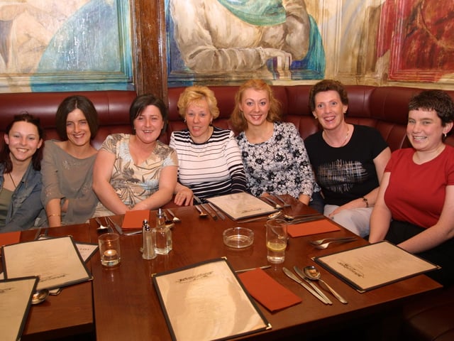 Charlotte Left, Charlene Nash, Denise Wilson, Margaret Wade, Charmaine Wade, Ester Sweeney and Cynthia Adams