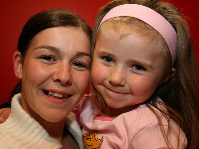 Samantha Robinson's fifth birthday.