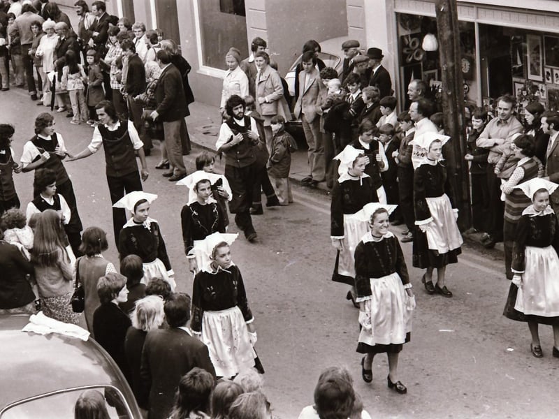 Folk music, dance and dress in Letterkenny and Buncrana in 1975.