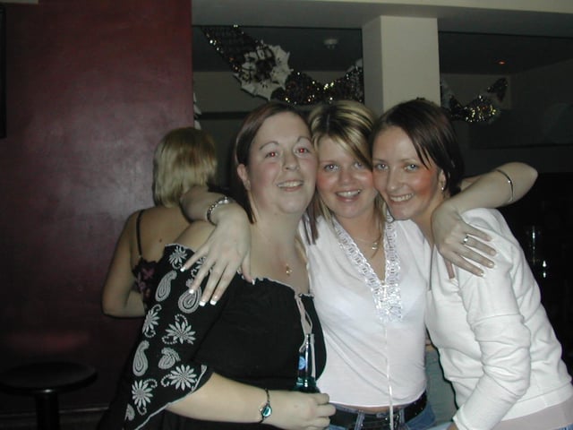 A night at The Metro, January 2003.