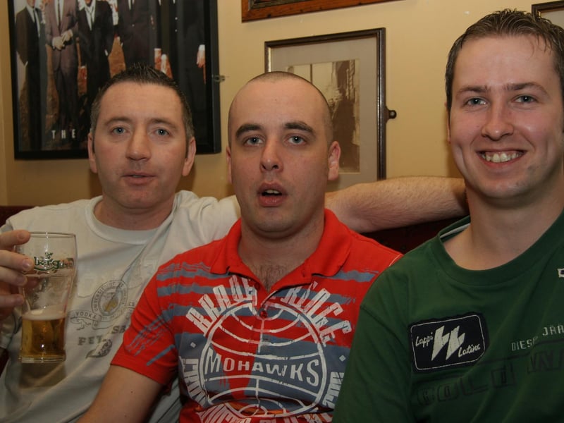 Parties in Derry in July 2005.