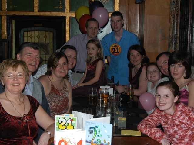 Parties and celebrations in November 2004: Jason McCullagh.